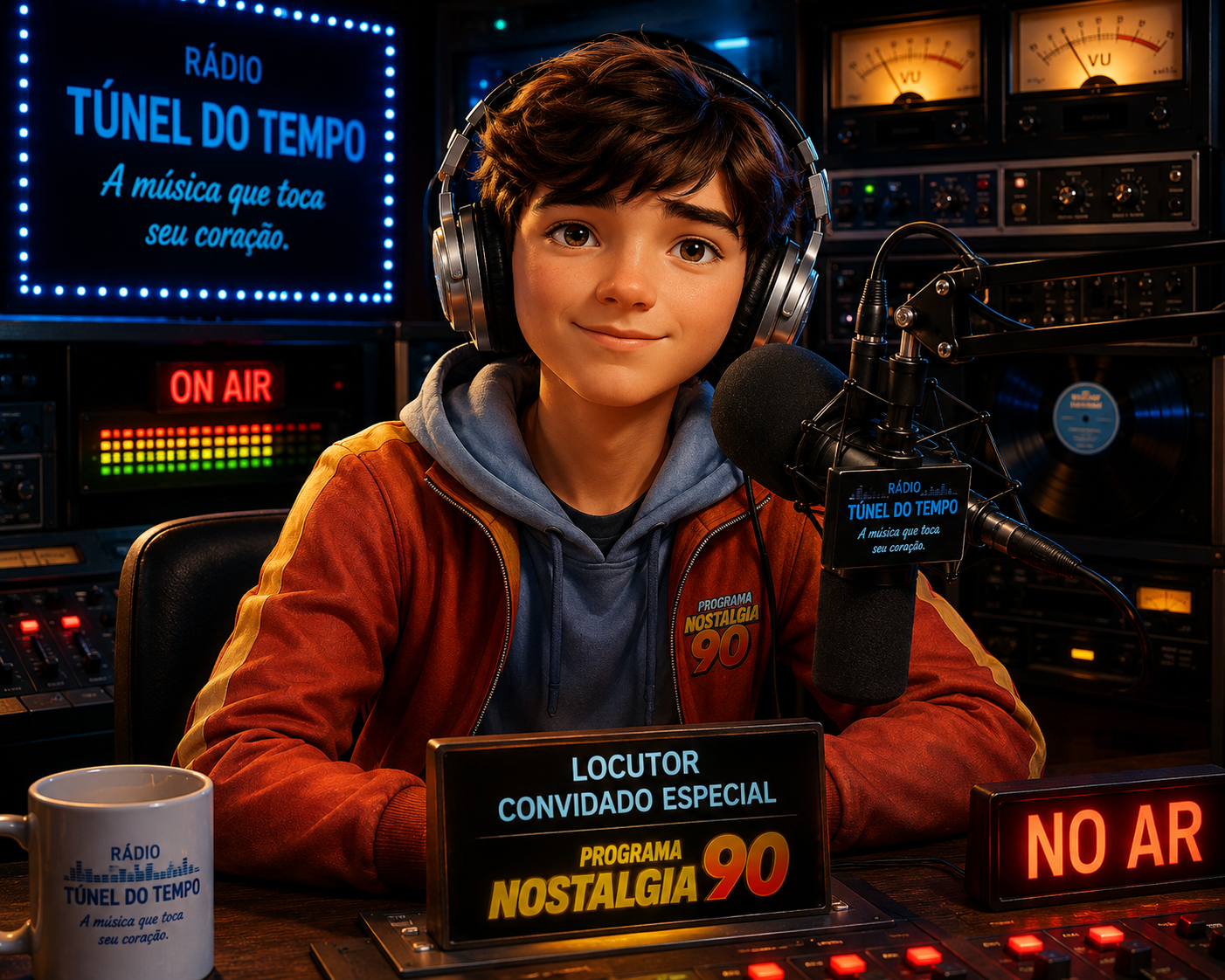 Locutor  Convidado Especial  Programação NOSTAGIA 90